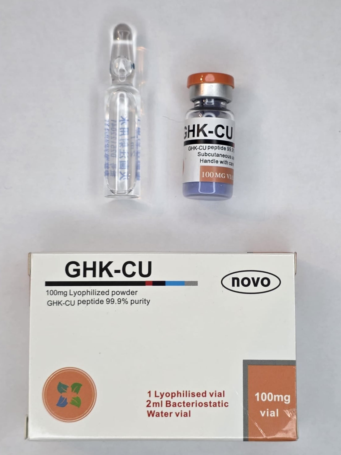 GHK-Cu (Kupfer-Tripeptid-1) – >99% Reinheit